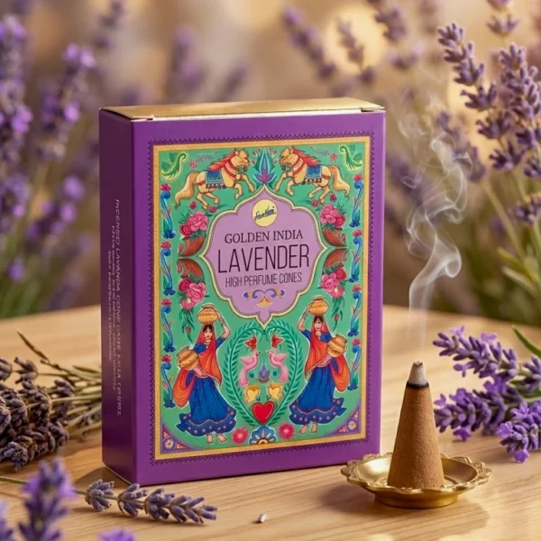 INCENSO |  LAVANDA CONE CAIXA C/10